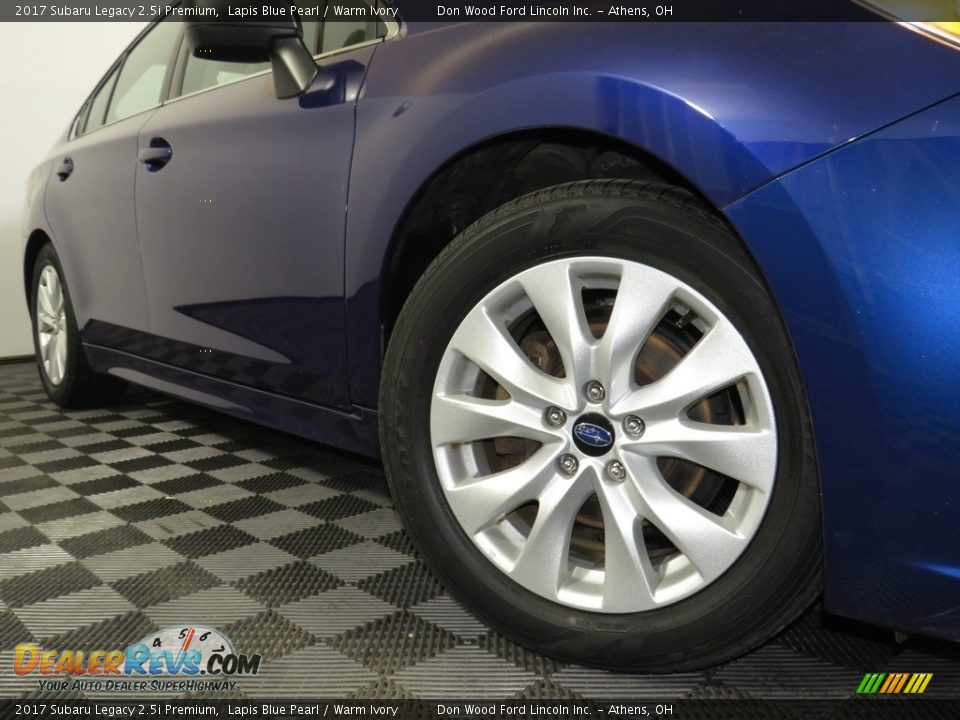 2017 Subaru Legacy 2.5i Premium Lapis Blue Pearl / Warm Ivory Photo #3