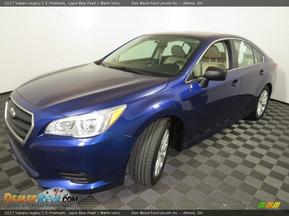 2017 Subaru Legacy 2.5i Premium Lapis Blue Pearl / Warm Ivory Photo #7