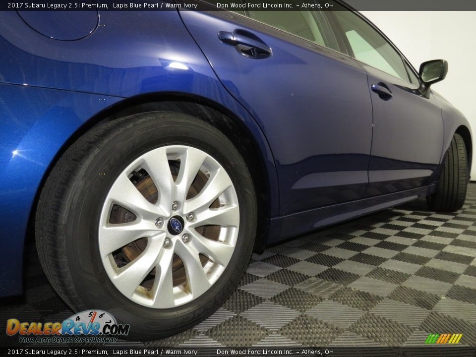 2017 Subaru Legacy 2.5i Premium Lapis Blue Pearl / Warm Ivory Photo #15