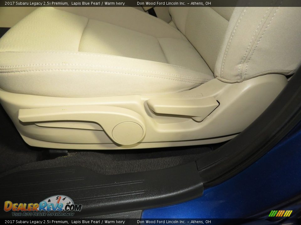 2017 Subaru Legacy 2.5i Premium Lapis Blue Pearl / Warm Ivory Photo #17