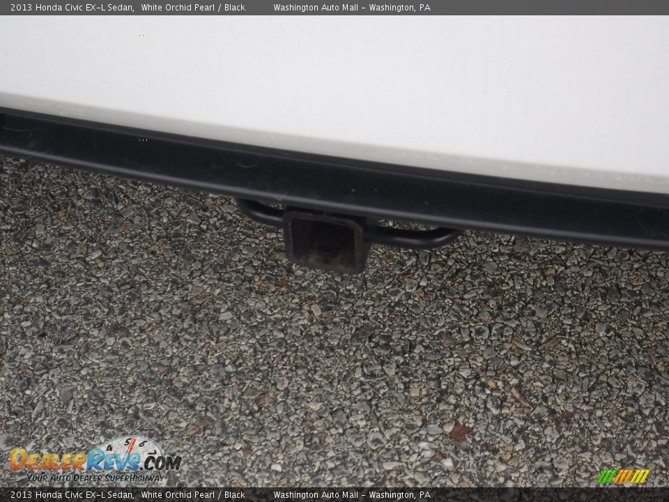2013 Honda Civic EX-L Sedan White Orchid Pearl / Black Photo #16