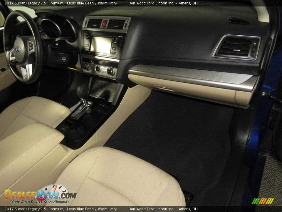 2017 Subaru Legacy 2.5i Premium Lapis Blue Pearl / Warm Ivory Photo #26