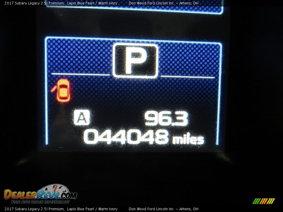 2017 Subaru Legacy 2.5i Premium Lapis Blue Pearl / Warm Ivory Photo #28