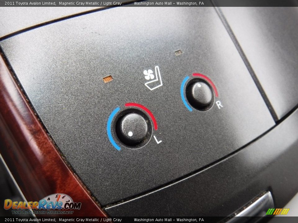 2011 Toyota Avalon Limited Magnetic Gray Metallic / Light Gray Photo #5