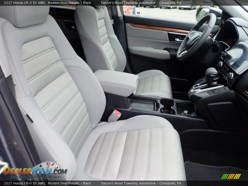 2017 Honda CR-V EX AWD Modern Steel Metallic / Black Photo #11