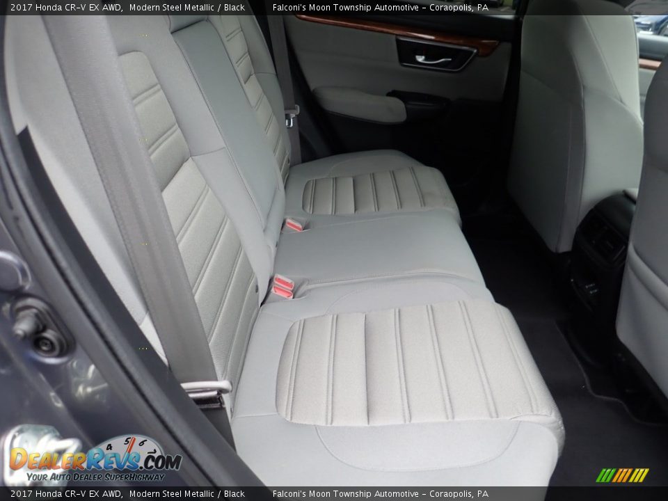 2017 Honda CR-V EX AWD Modern Steel Metallic / Black Photo #14