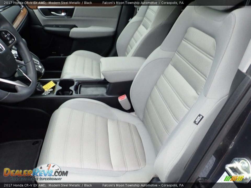 2017 Honda CR-V EX AWD Modern Steel Metallic / Black Photo #15