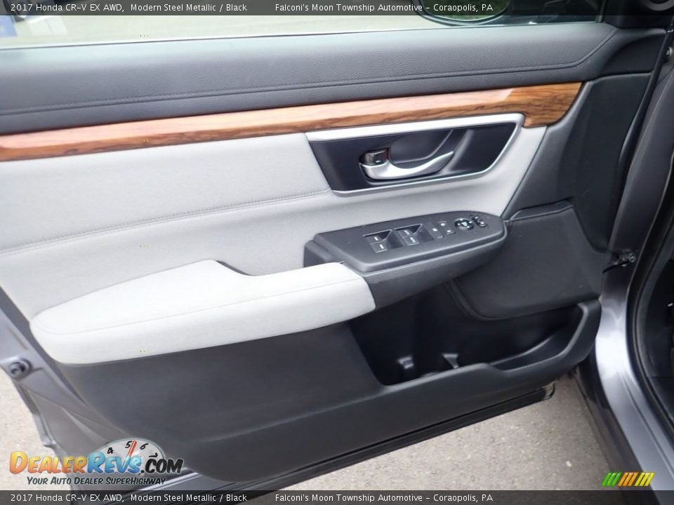 2017 Honda CR-V EX AWD Modern Steel Metallic / Black Photo #18