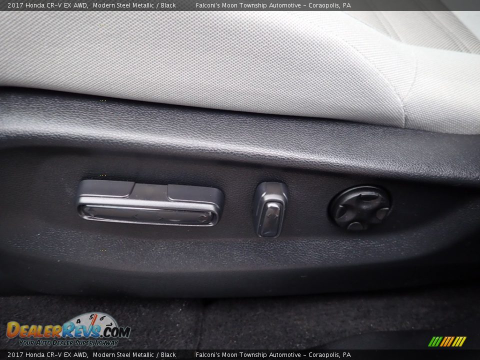 2017 Honda CR-V EX AWD Modern Steel Metallic / Black Photo #19