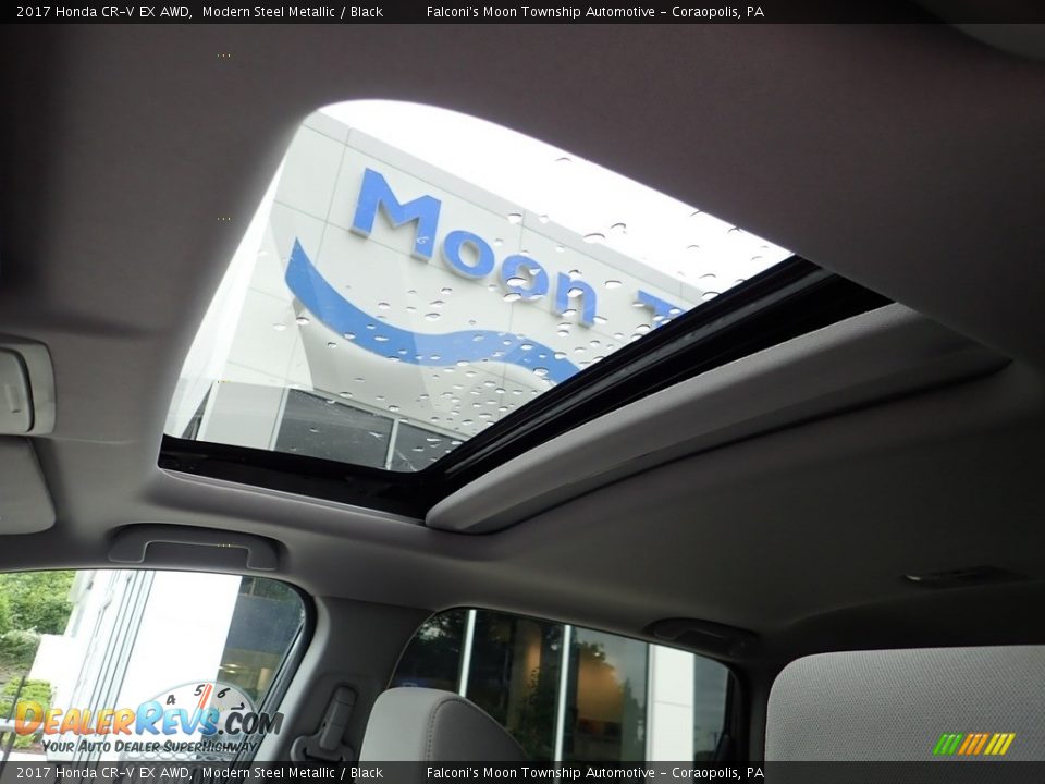 2017 Honda CR-V EX AWD Modern Steel Metallic / Black Photo #20