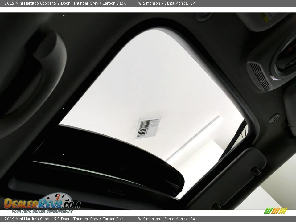 2019 Mini Hardtop Cooper S 2 Door Thunder Grey / Carbon Black Photo #29