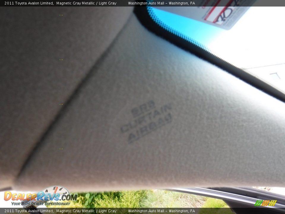 2011 Toyota Avalon Limited Magnetic Gray Metallic / Light Gray Photo #23