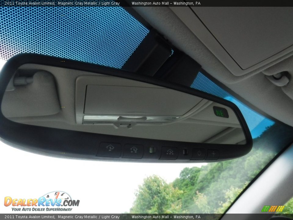 2011 Toyota Avalon Limited Magnetic Gray Metallic / Light Gray Photo #25