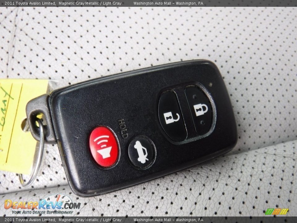 2011 Toyota Avalon Limited Magnetic Gray Metallic / Light Gray Photo #28