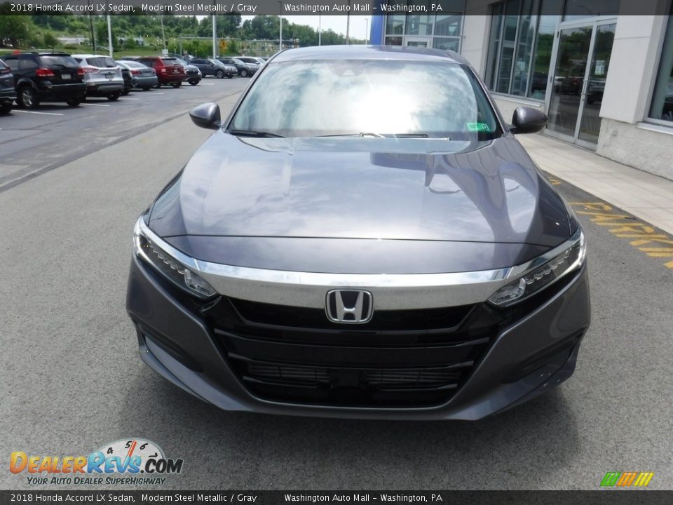 2018 Honda Accord LX Sedan Modern Steel Metallic / Gray Photo #4