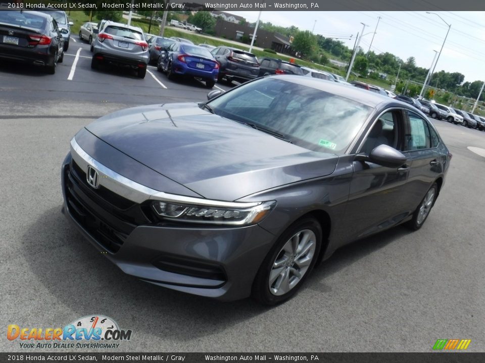 2018 Honda Accord LX Sedan Modern Steel Metallic / Gray Photo #5