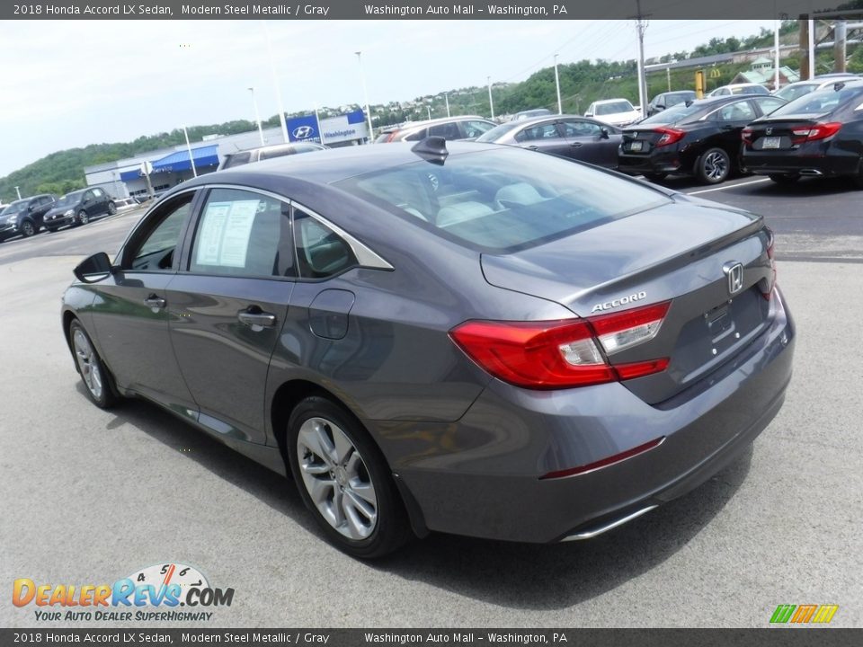 2018 Honda Accord LX Sedan Modern Steel Metallic / Gray Photo #7