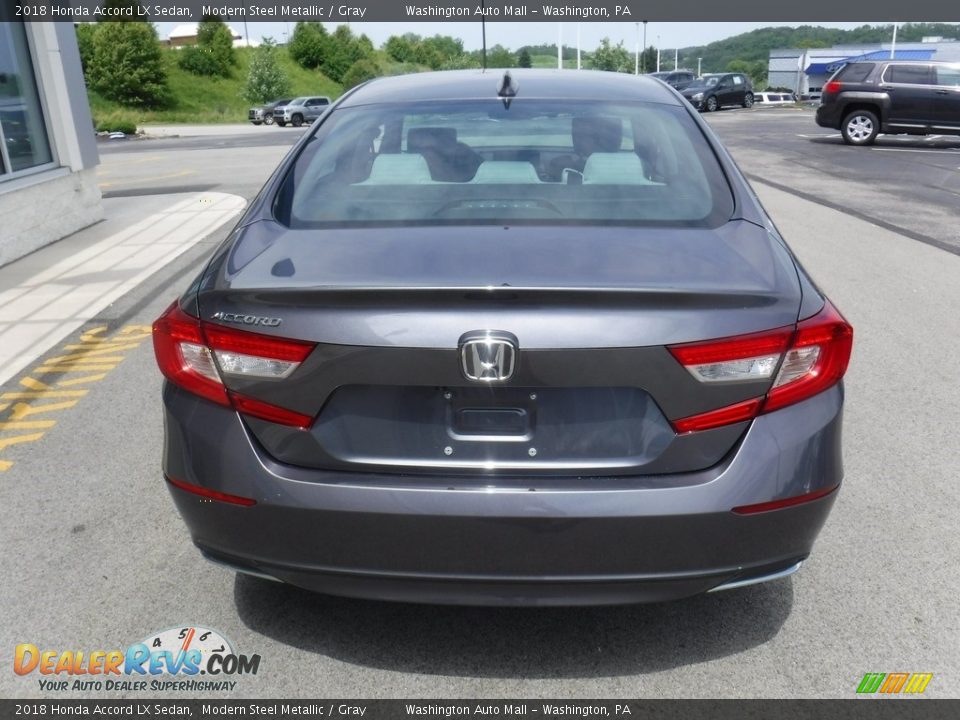 2018 Honda Accord LX Sedan Modern Steel Metallic / Gray Photo #8