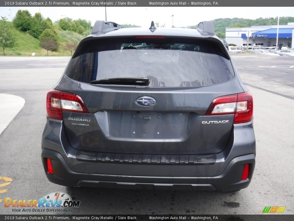 2019 Subaru Outback 2.5i Premium Magnetite Gray Metallic / Slate Black Photo #7