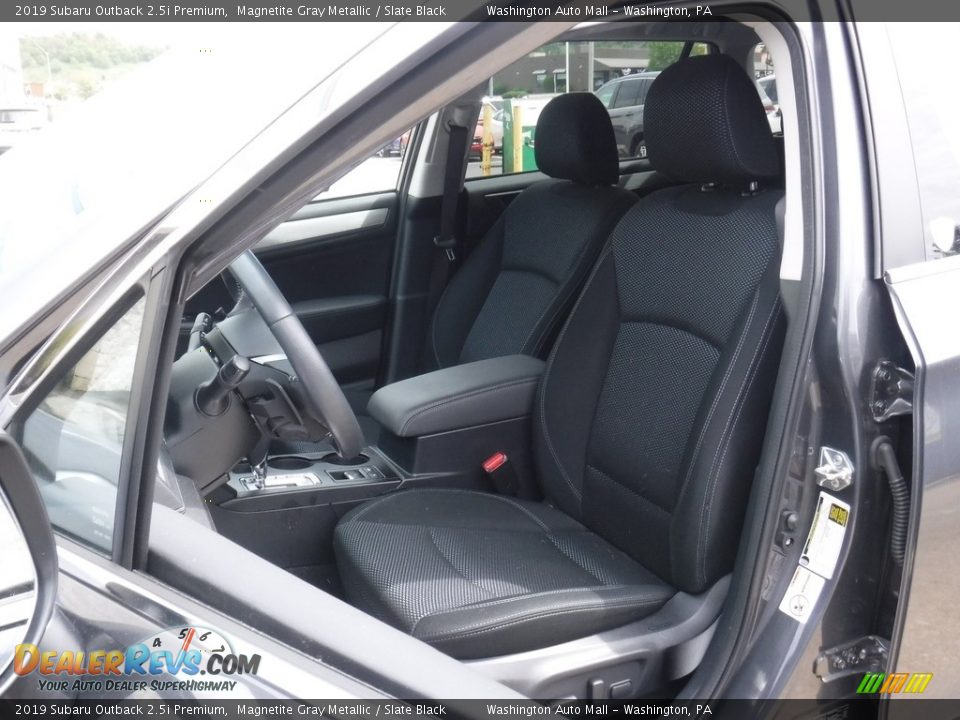 2019 Subaru Outback 2.5i Premium Magnetite Gray Metallic / Slate Black Photo #10