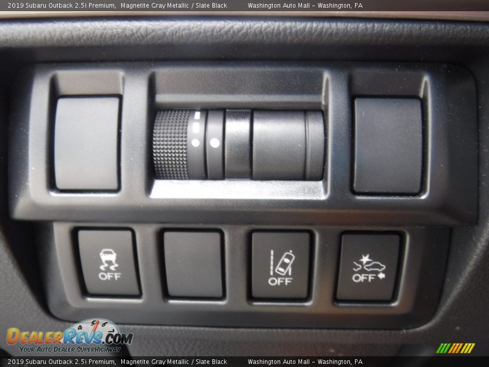 2019 Subaru Outback 2.5i Premium Magnetite Gray Metallic / Slate Black Photo #17