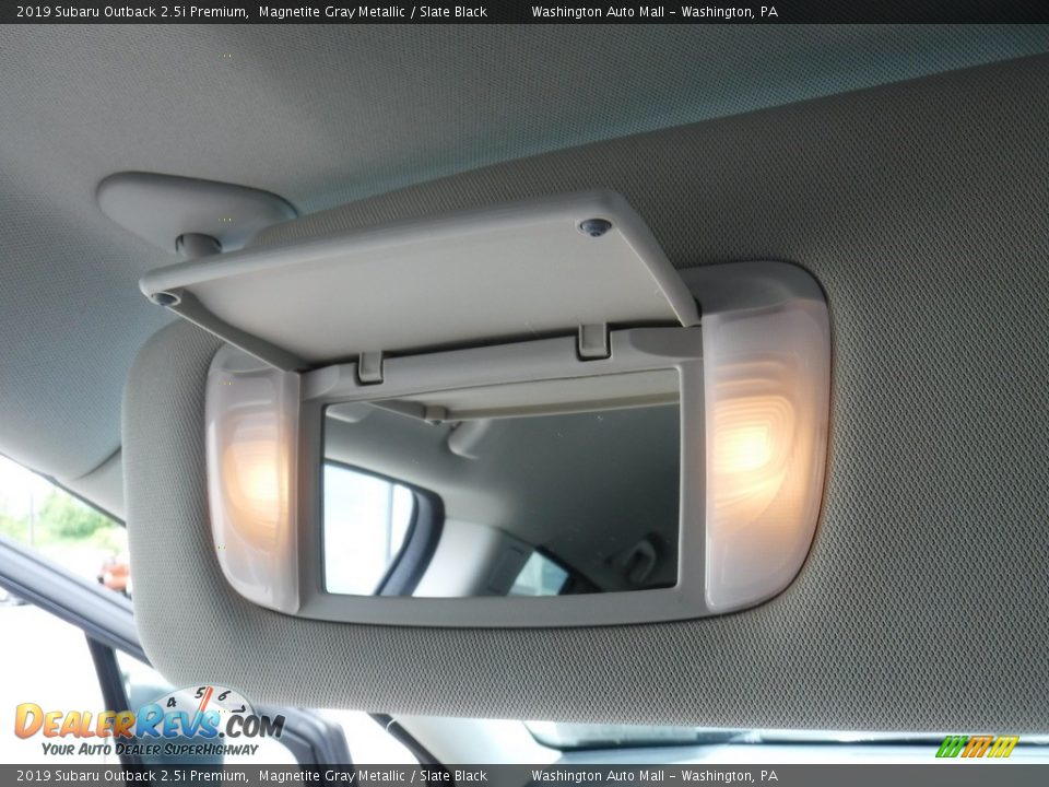 2019 Subaru Outback 2.5i Premium Magnetite Gray Metallic / Slate Black Photo #20