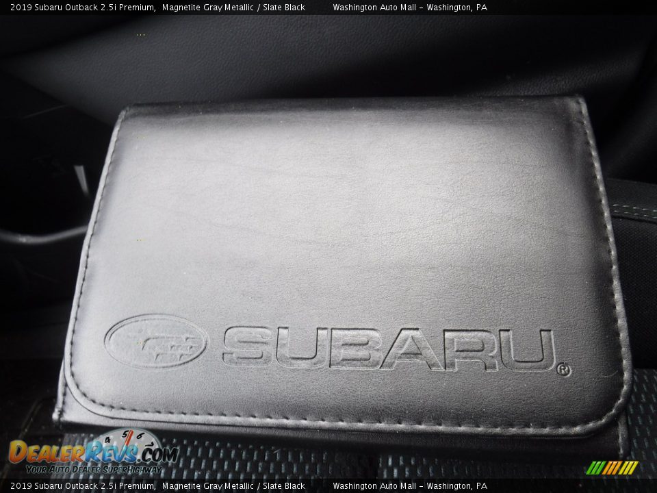 2019 Subaru Outback 2.5i Premium Magnetite Gray Metallic / Slate Black Photo #23