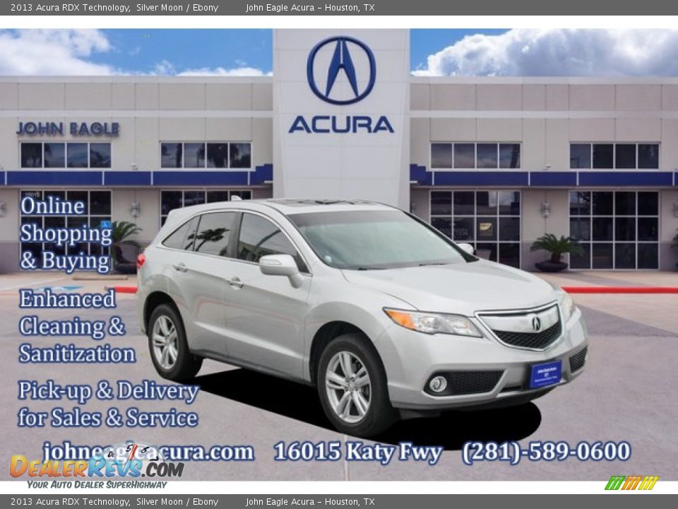 2013 Acura RDX Technology Silver Moon / Ebony Photo #1