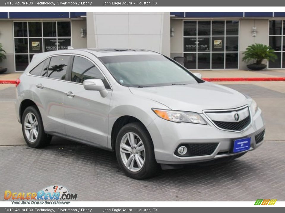 2013 Acura RDX Technology Silver Moon / Ebony Photo #2
