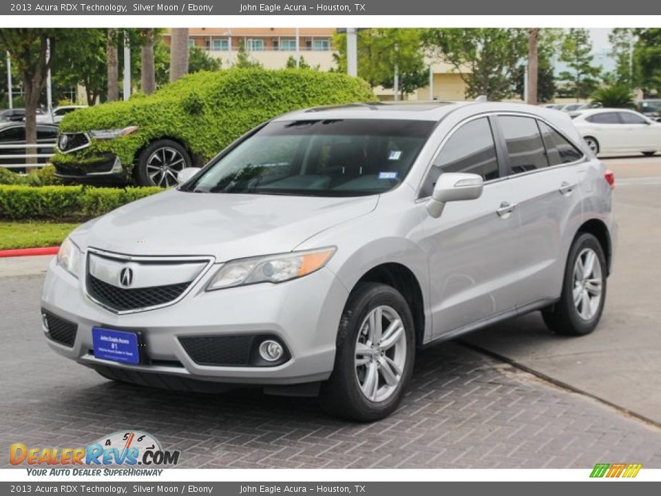 2013 Acura RDX Technology Silver Moon / Ebony Photo #4
