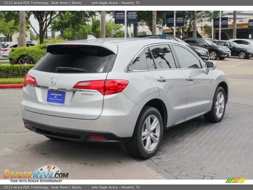 2013 Acura RDX Technology Silver Moon / Ebony Photo #8