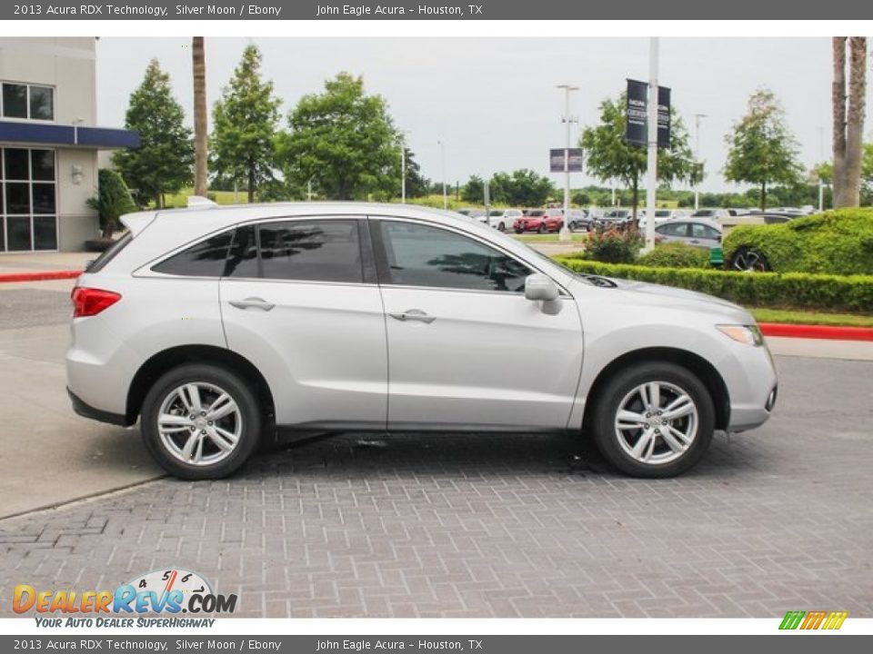 2013 Acura RDX Technology Silver Moon / Ebony Photo #9