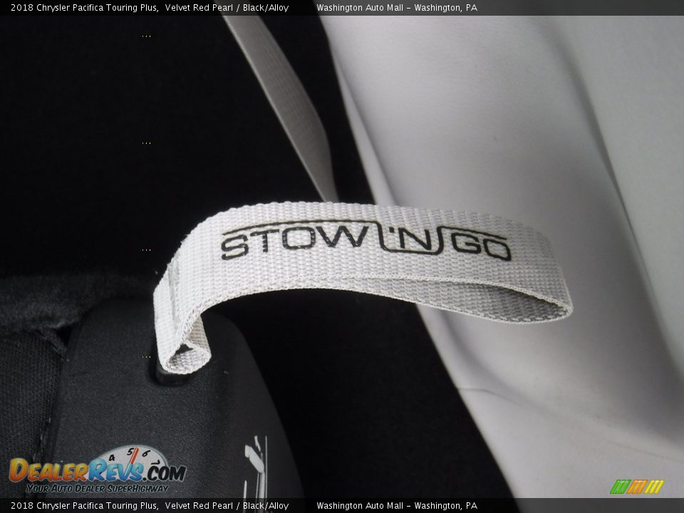 2018 Chrysler Pacifica Touring Plus Velvet Red Pearl / Black/Alloy Photo #3