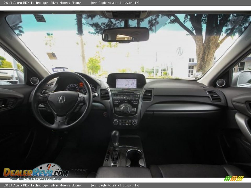 2013 Acura RDX Technology Silver Moon / Ebony Photo #10