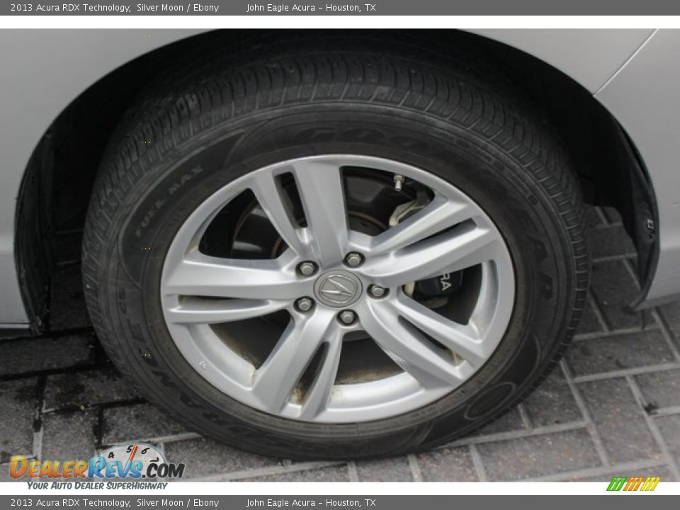 2013 Acura RDX Technology Silver Moon / Ebony Photo #11