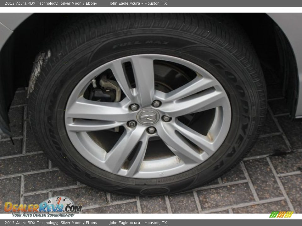 2013 Acura RDX Technology Silver Moon / Ebony Photo #15