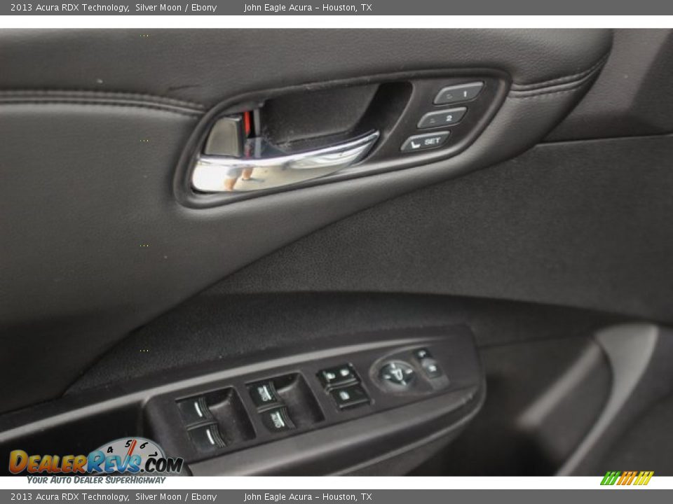 2013 Acura RDX Technology Silver Moon / Ebony Photo #16