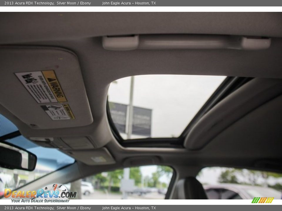 2013 Acura RDX Technology Silver Moon / Ebony Photo #18