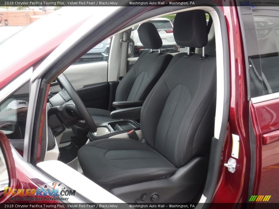 2018 Chrysler Pacifica Touring Plus Velvet Red Pearl / Black/Alloy Photo #13