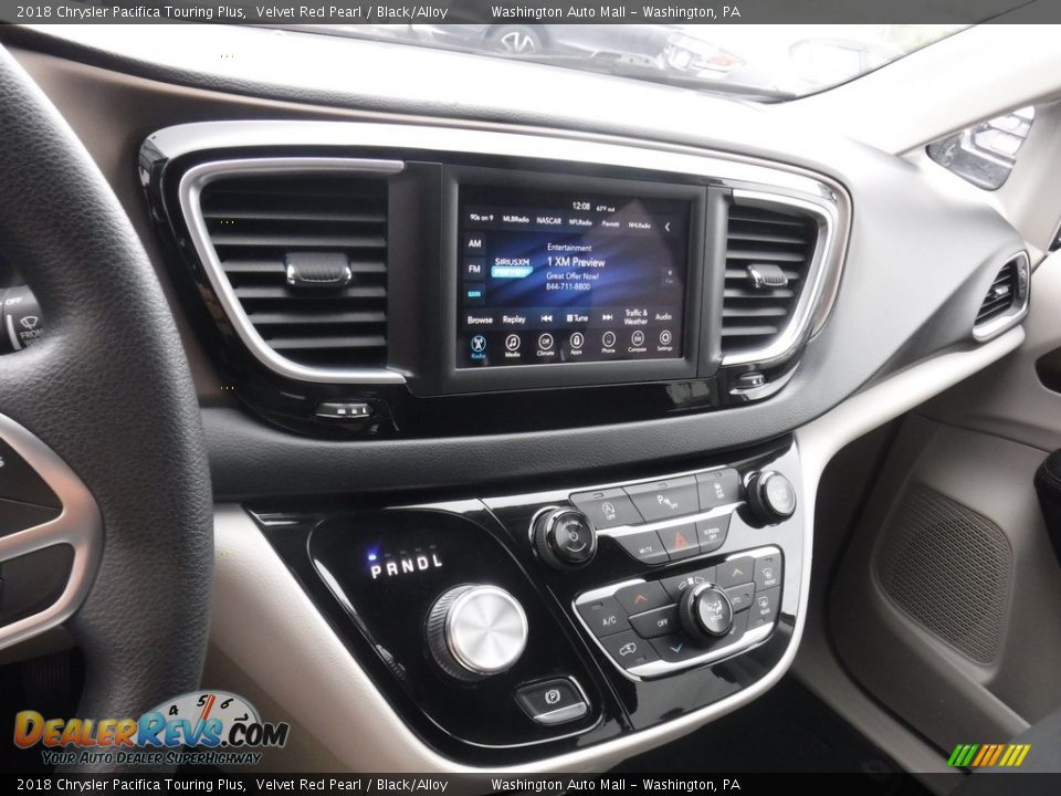 2018 Chrysler Pacifica Touring Plus Velvet Red Pearl / Black/Alloy Photo #15