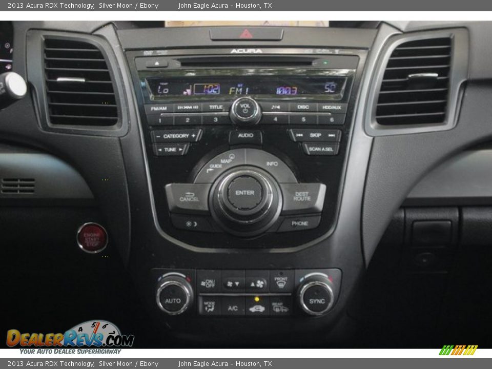 2013 Acura RDX Technology Silver Moon / Ebony Photo #27