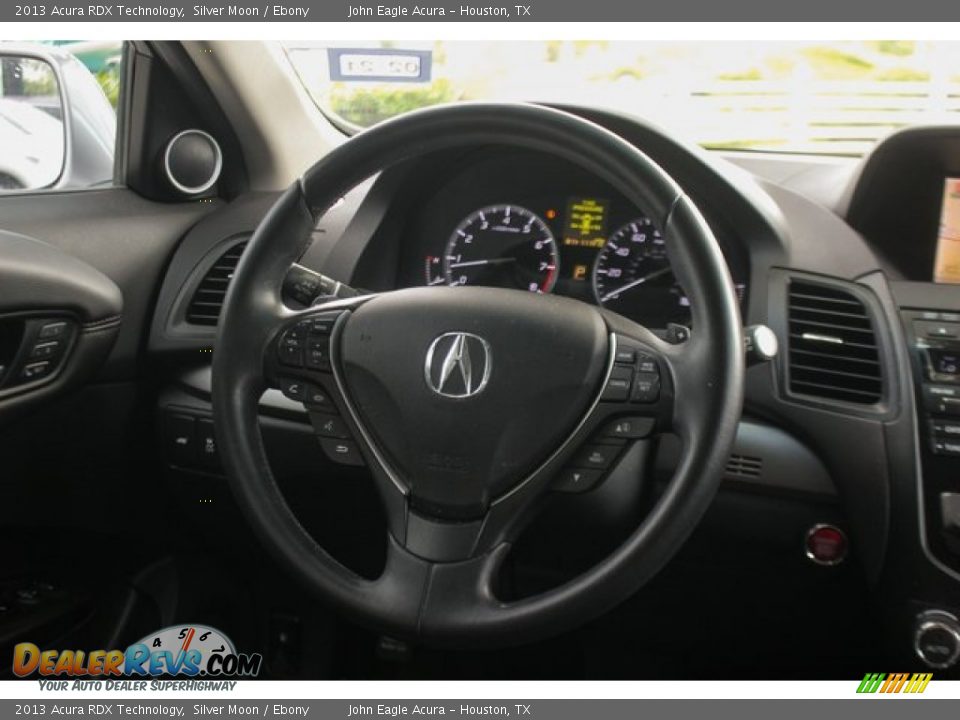 2013 Acura RDX Technology Silver Moon / Ebony Photo #29