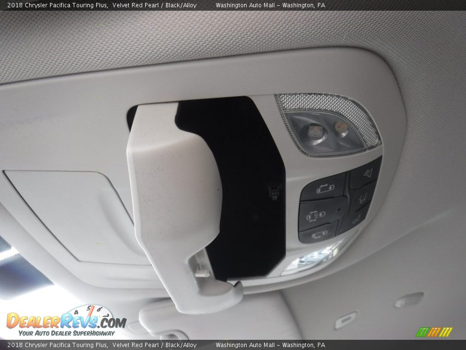 2018 Chrysler Pacifica Touring Plus Velvet Red Pearl / Black/Alloy Photo #20