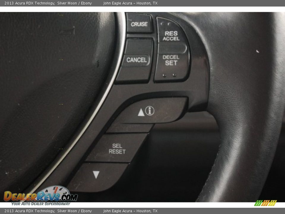 2013 Acura RDX Technology Silver Moon / Ebony Photo #32