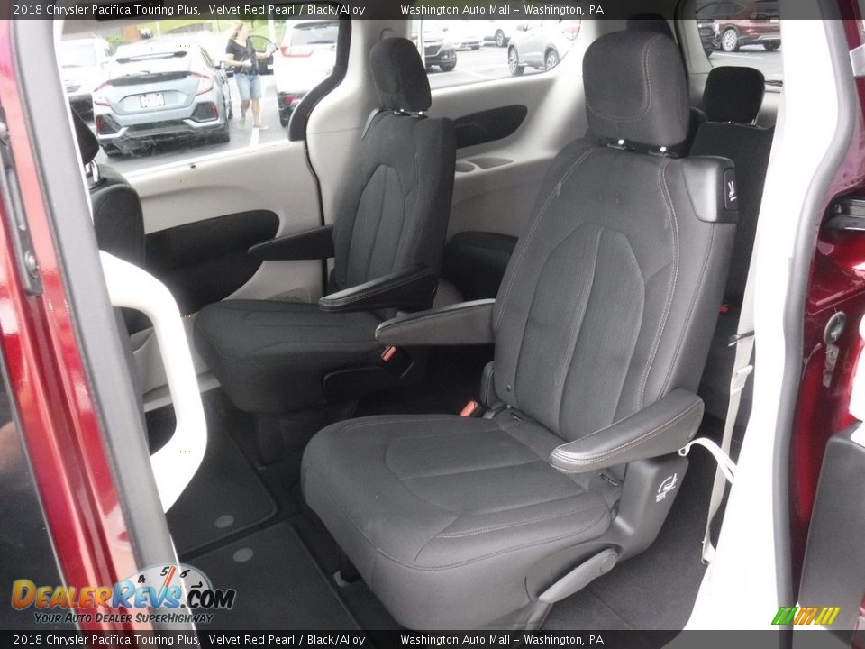 2018 Chrysler Pacifica Touring Plus Velvet Red Pearl / Black/Alloy Photo #23