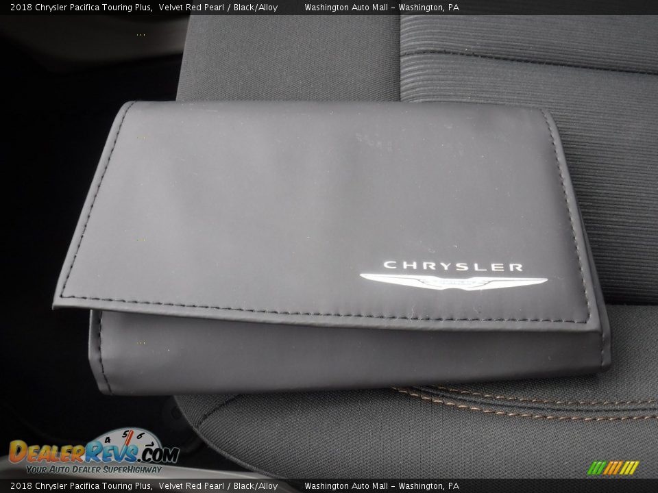2018 Chrysler Pacifica Touring Plus Velvet Red Pearl / Black/Alloy Photo #27