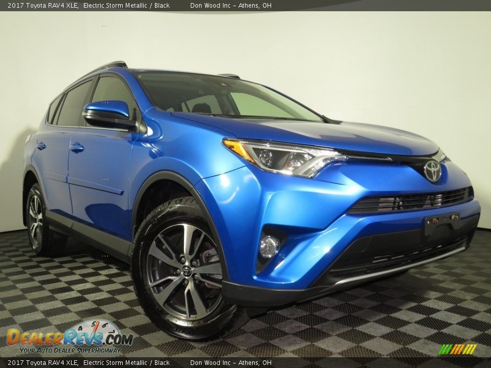 2017 Toyota RAV4 XLE Electric Storm Metallic / Black Photo #1