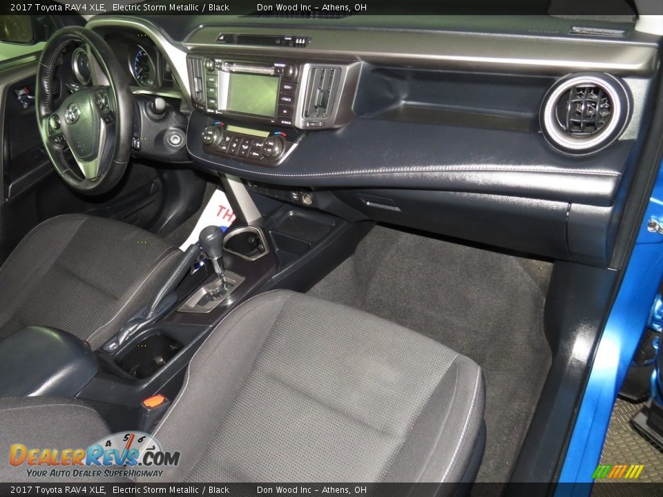 2017 Toyota RAV4 XLE Electric Storm Metallic / Black Photo #27