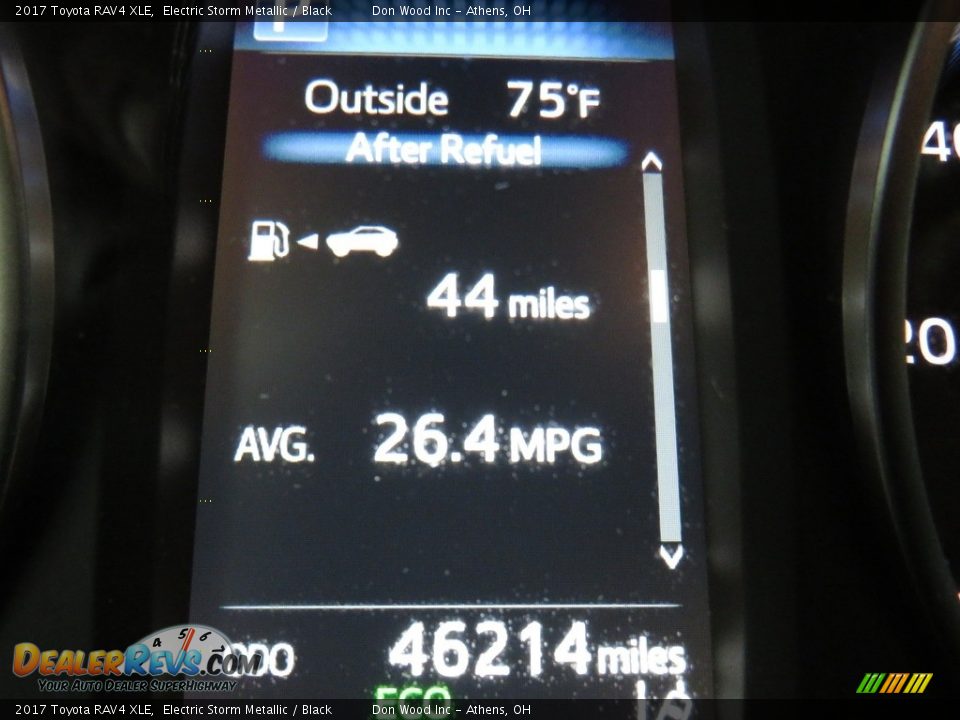 2017 Toyota RAV4 XLE Electric Storm Metallic / Black Photo #29