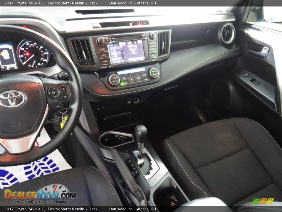 2017 Toyota RAV4 XLE Electric Storm Metallic / Black Photo #31